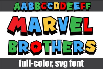 Elevate Designs with the Marvel Brothers Typeface