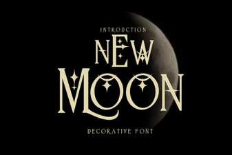 Lunar-Inspired Typography for Creative Projects