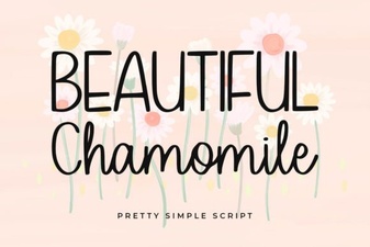 Elegant Chamomile Font for Creative Design Projects