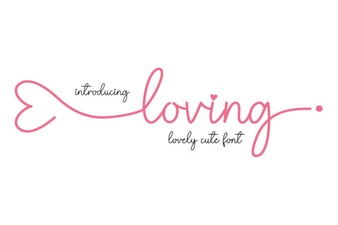 Loving Font – a Playful Typeface for Creative Projects